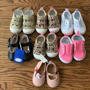Baby Girl Shoe Lot